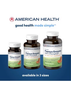 American Health, Papaya Enzyme with Chlorophyll, 250 Chewable Tablets - pzsku/ZB592D5702668A6B31A6FZ/45/_/1741000341/5dac0dd6-d043-4d48-a258-1ad330d45e23