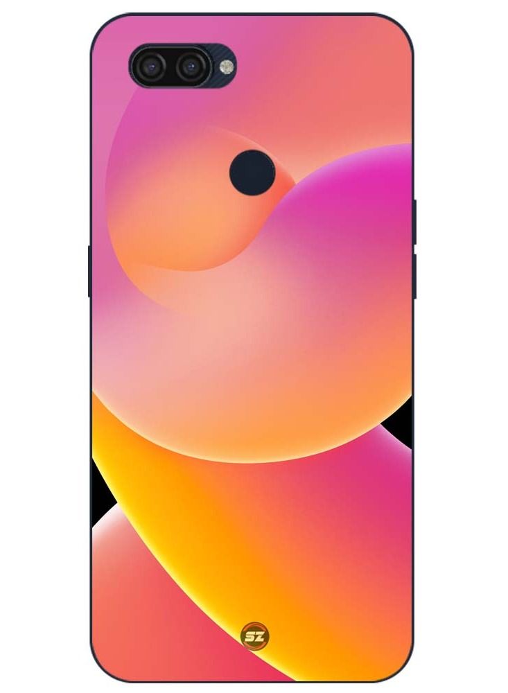 Protective Printed Mobile Cover Multicolour Shade For Oppo A12 2020