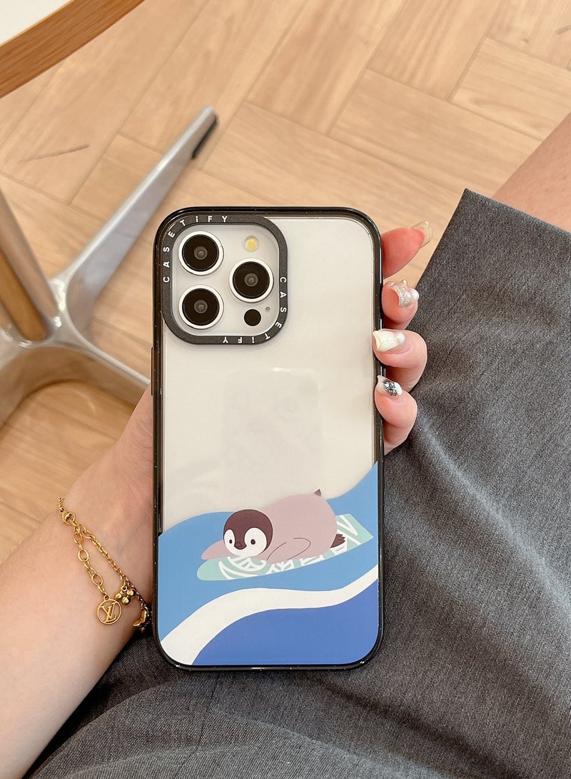 Sledding Penguin Case for iPhone 15 Pro Max