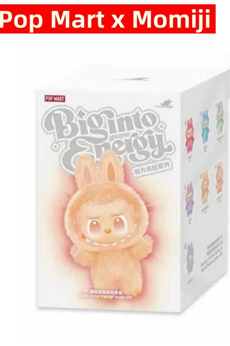 Pop Mart x Momiji (Blind Box) Labubu third generation high quality plush doll random blind box - Image 1