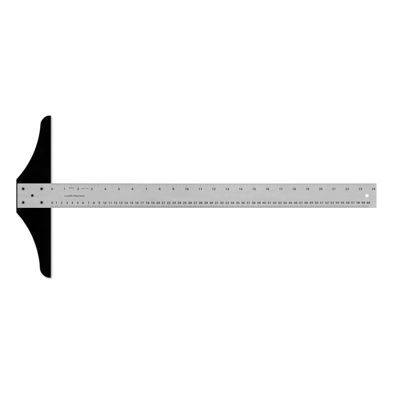 Ludwig Precision Heavy-Duty Aluminum T-Square for Art, Framing & Drafting, 24-inch - Image 1