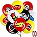 Charniol 40 Pack Race Car Balloons for Birthday Party 12 Inch Racing Car Latex Balloons with Checkered Flag Wheels Cars Birthday Party Decorations for Boys Racing Theme Supplies - Image 4
