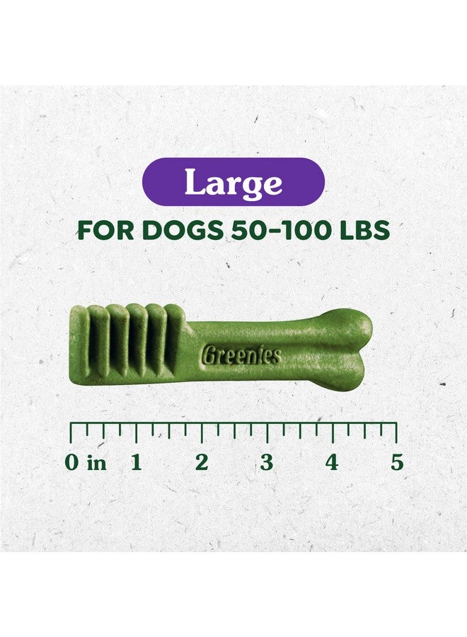 Greenies Large Natural Dental Care Dog Treats, 3-Flavor Variety Pack, (3) 12 oz. Pouches, 24 Total Treats - Image 3