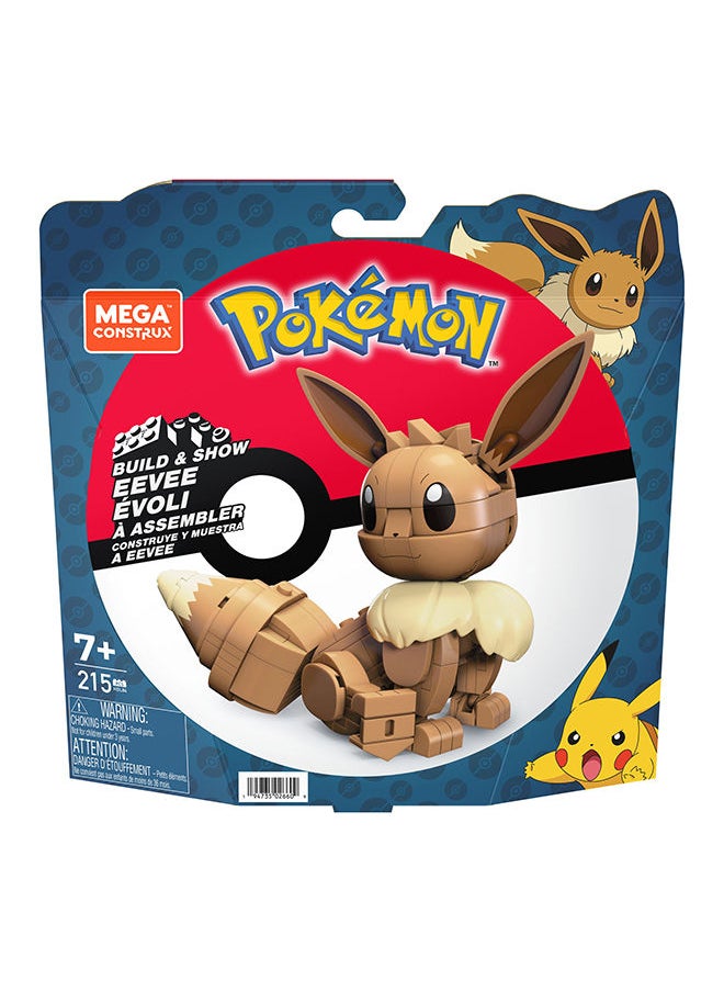 Mega Bloks مجموعة بناء ميغا بوكيمون إيفي، ألعاب بناء للأطفال  - Image 2