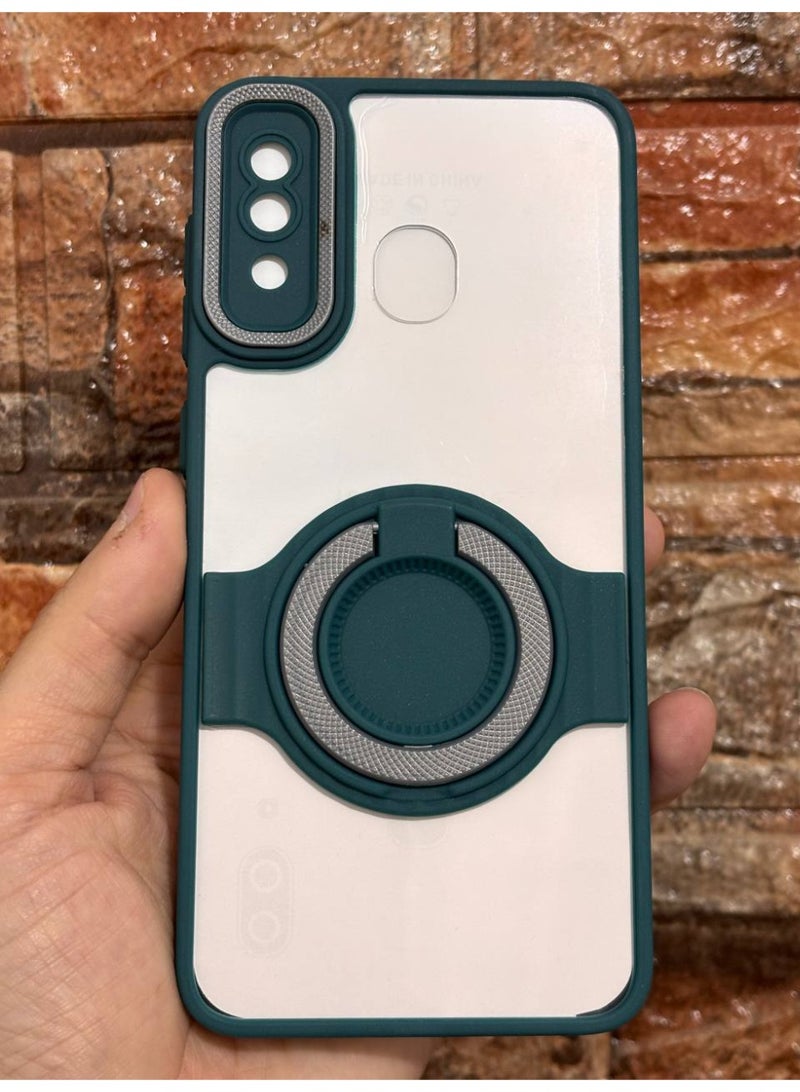 A circular back cover compatible with the phone Samsung A20 - Image 1