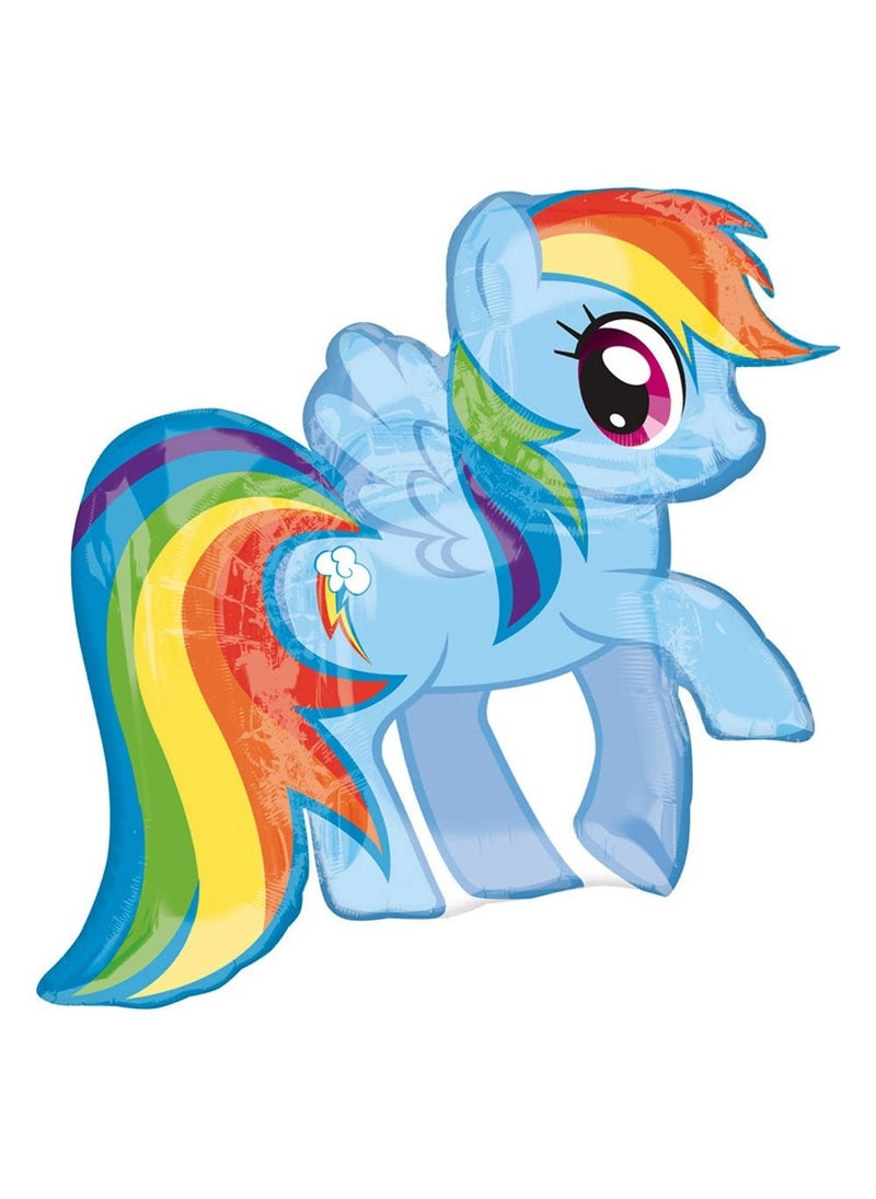 My Little Pony Rainbow Dash Foil Balloon Blue 71x68cm