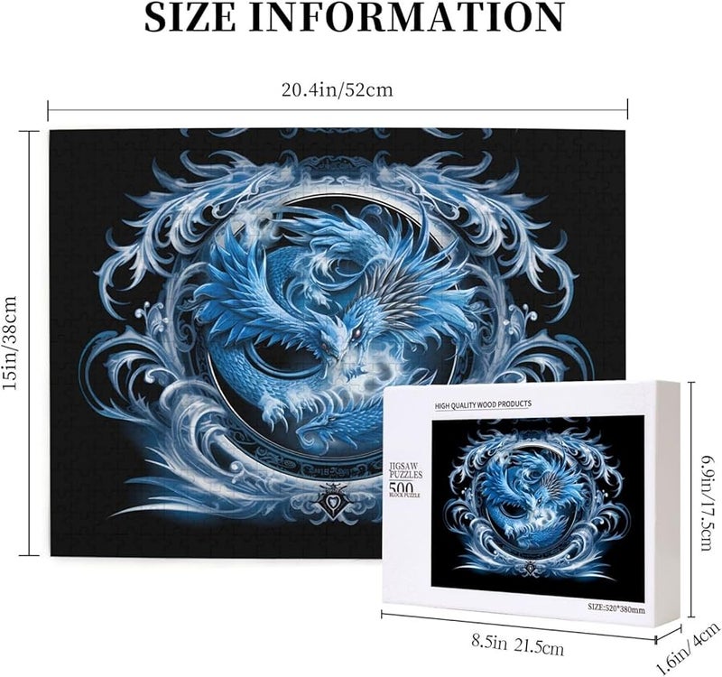 Phayah Ice Luan Jigsaw Puzzle 500 Pieces For Adults Home Decor 20 4 X 15 Inches - Image 5