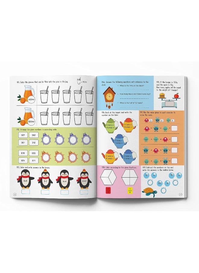 null - Wonder House Books 201 Maths Activity - Fun Activities and Math Exercises For Children: Knowing Numbers, Addition-Subtraction, Fractions, BODMAS - Image 1