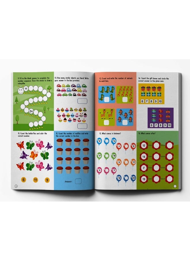 null - Wonder House Books 201 Maths Activity - Fun Activities and Math Exercises For Children: Knowing Numbers, Addition-Subtraction, Fractions, BODMAS - Image 1