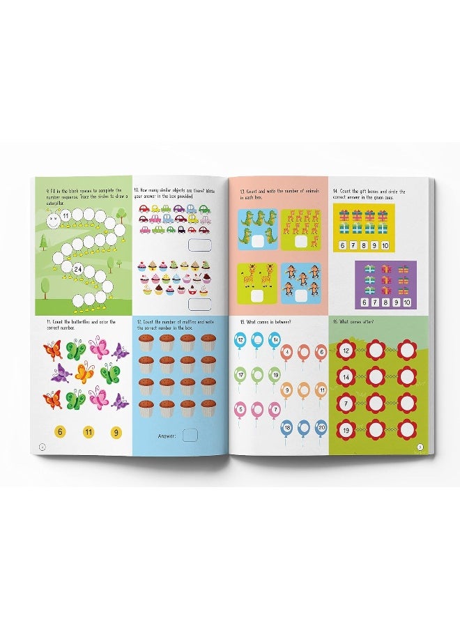 null - Wonder House Books 201 Maths Activity - Fun Activities and Math Exercises For Children: Knowing Numbers, Addition-Subtraction, Fractions, BODMAS - Image 1