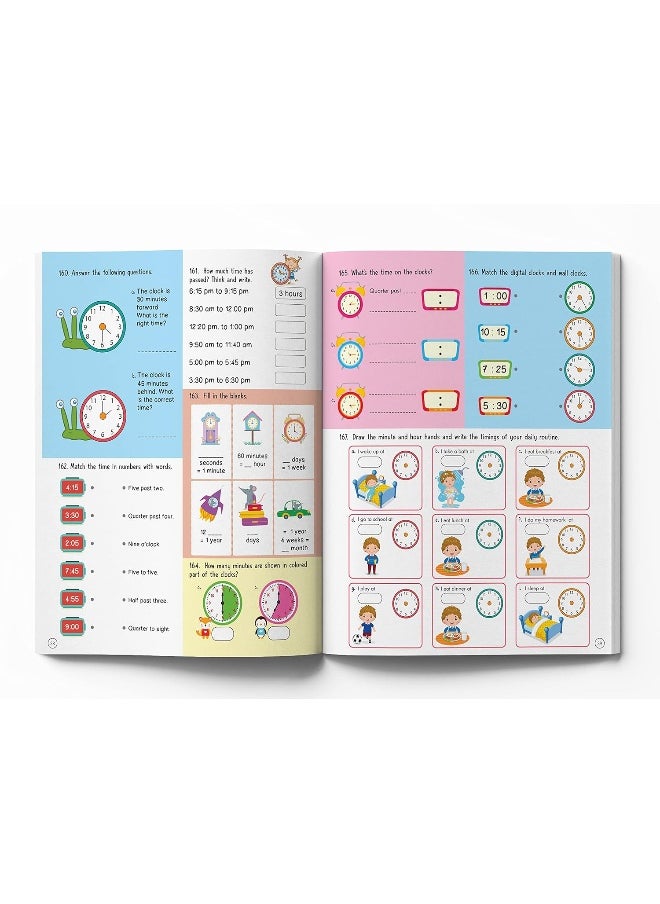 null - Wonder House Books 201 Maths Activity - Fun Activities and Math Exercises For Children: Knowing Numbers, Addition-Subtraction, Fractions, BODMAS - Image 1