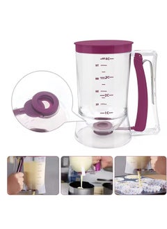 Generic Professional Pancake Batter Dispenser, Large Capacity, Drip-Free, Easy to Clean, Ideal for Crepes, Waffles, Cupcakes, and Muffins. Comfortable Handle, Accurate Measurements, for Home Kitchen and Restaurants.  - Image 2