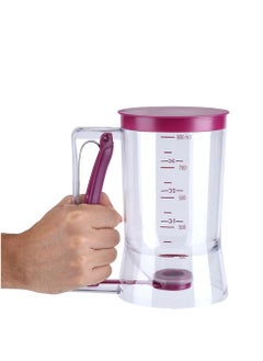 Generic Professional Pancake Batter Dispenser, Large Capacity, Drip-Free, Easy to Clean, Ideal for Crepes, Waffles, Cupcakes, and Muffins. Comfortable Handle, Accurate Measurements, for Home Kitchen and Restaurants.  - Image 5