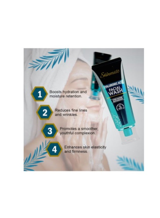 سكين ميت غسول الوجه بحمض الهيالورونيك من سكينميت - ترطيب فائق - 100 مل - Image 3