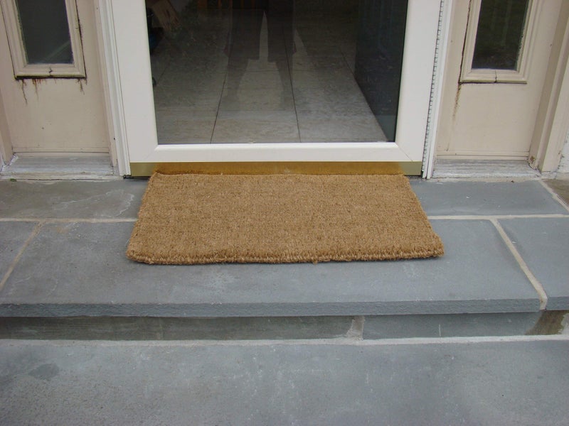 Kempf 1" Thick Natural Woven Coco Coir Doormat, 18" x 30", Heavy-Duty Entrance Mat for Front Door, Entryway & Porch - Image 5