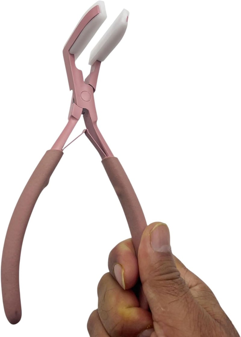 Miracle MIRACLE Tape in Hair Extension Pliers  75 Inch Sealing Tool for Hair Stylists  Tape Hair Extension Tool  Flat Surface Sealing Clamp for Tape Extensions 