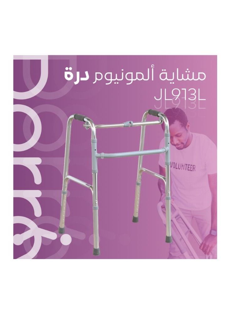 Generic Aluminum walker without wheels  - Image 2