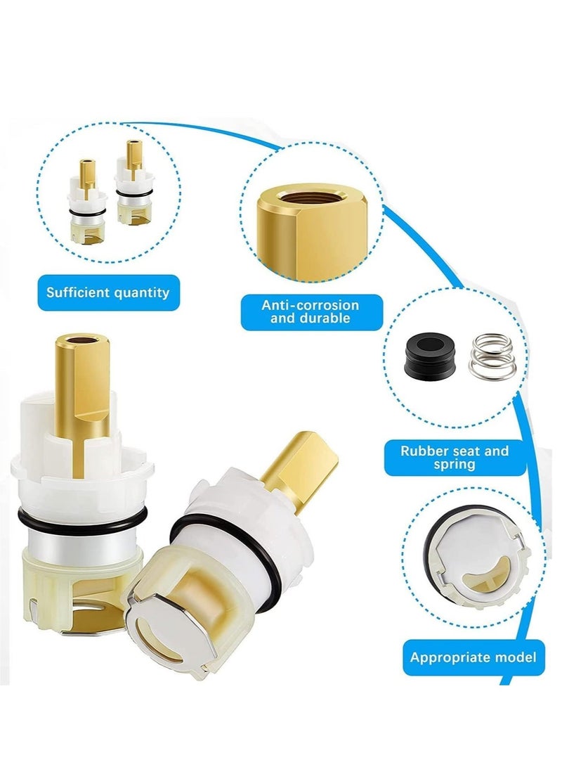 كابتن تيك RP25513 استبدال جذع الصنبور لمجموعة إصلاح الصنبور مع مقعد ونابض RP4993 لمجموعة إصلاح صنبور المطبخ (قطعتان) - Image 3