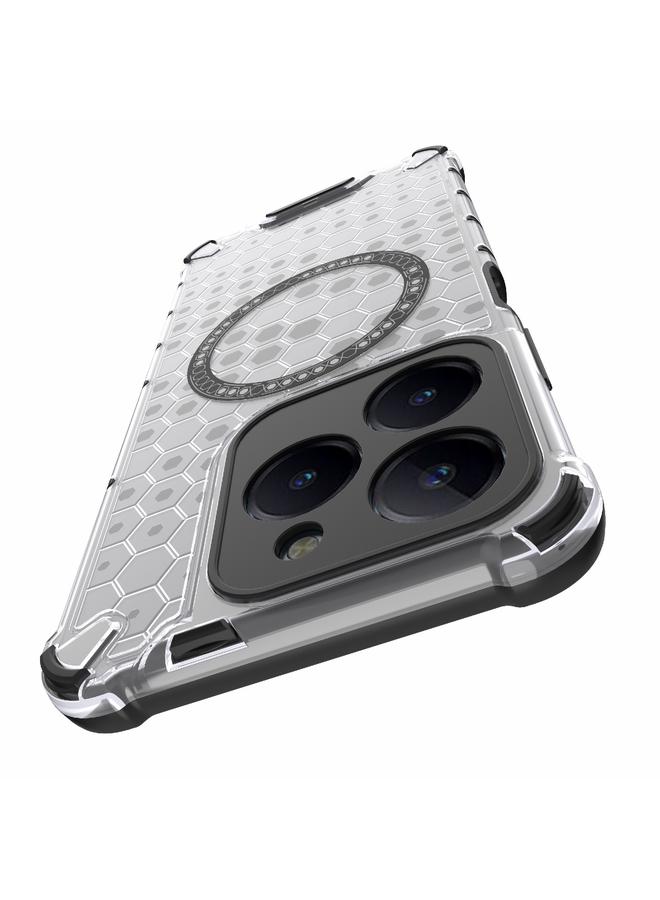S-TOP Case For Realme C61 Global Honeycomb Magnetic Ring Shockproof Phone Case - Image 4