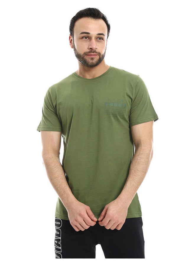 DIADORA تي شيرت قطني مطبوع - Image 1