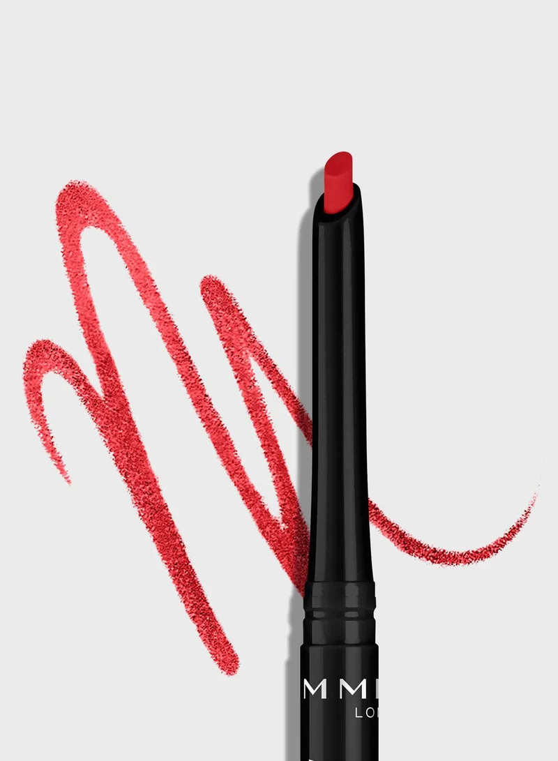 RIMMEL LONDON Rimmel Lasting Finish Exaggerate Automatic Lipliner - 024 - Red Diva