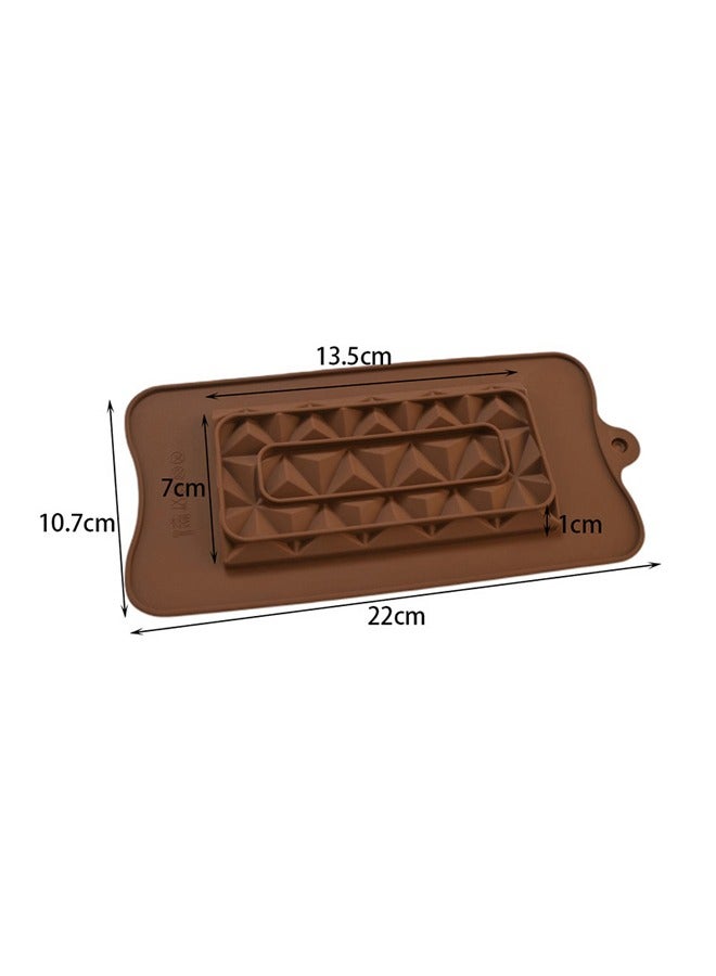 2 Pieces Whole Raw Chocolate Mould Candle Fondant Drip Jelly Pudding Baking Model - Image 3