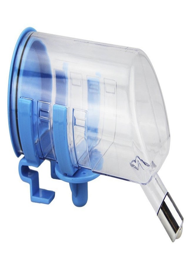 BXT Automatic Pet Water Bottle for Dogs Cats Rabbits Ferrets, 13.5 oz Capacity Rear-Filling Water Feeder Hanging No-Drip Water Drinking Holder- Keep Your Pet Hydrated (Blue) - Image 2