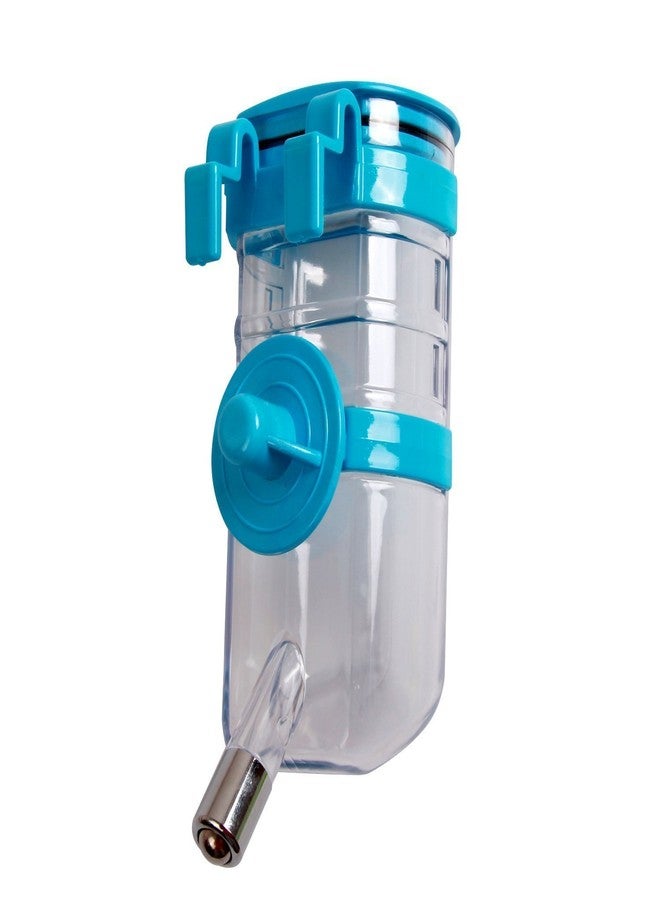 BXT Automatic Pet Water Bottle for Dogs Cats Rabbits Ferrets, 13.5 oz Capacity Rear-Filling Water Feeder Hanging No-Drip Water Drinking Holder- Keep Your Pet Hydrated (Blue) - Image 1