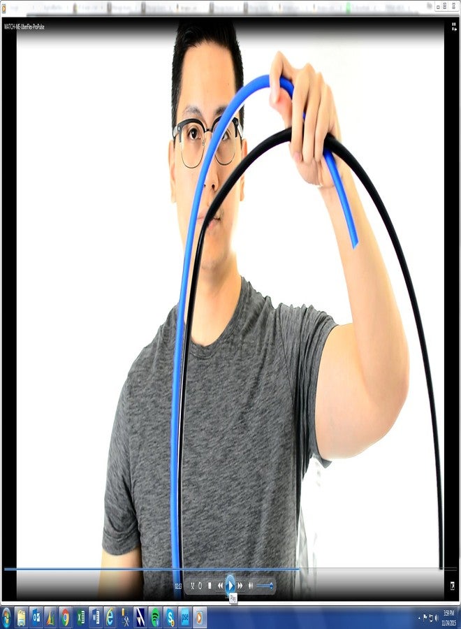 ProPulse Blue UBERFLEX Kink Resistant Pressure Washer Hose 1/4" x 30' 3,100 PSI with (2) 22MM - Image 5