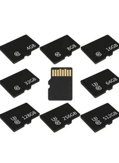 Generic TF Card U3 Multi-capacity High-speed Card Driving Recorder Security Monitoring Mobile Phone Audio Dedicated 4g8g16G3-Color:Black-Capacity:256MB（C6）  - Image 1