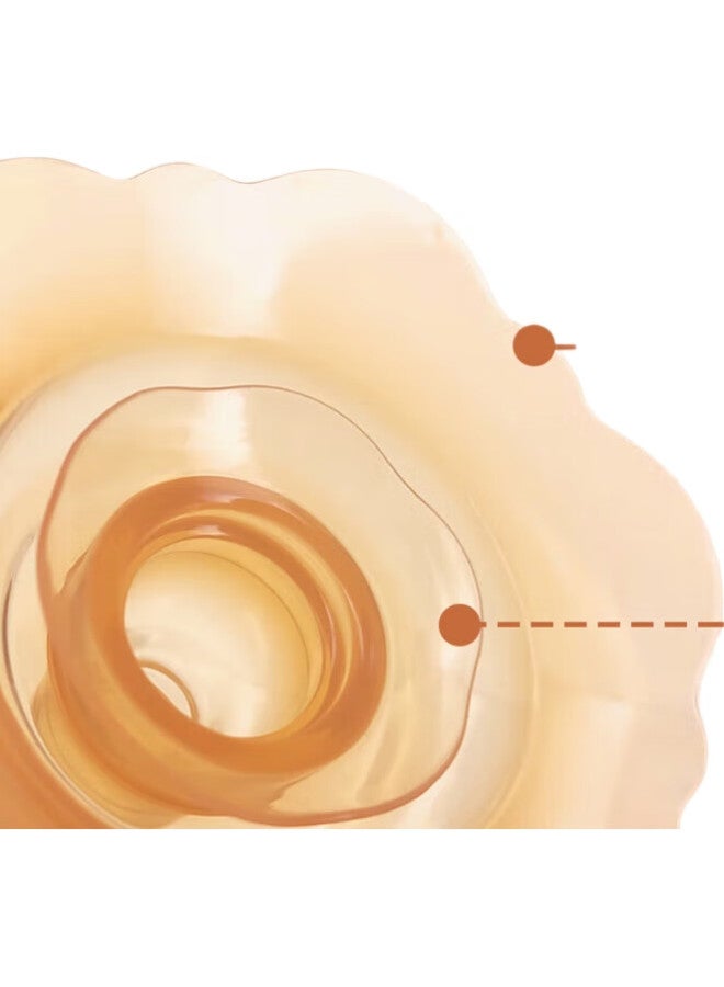 Doctor Ma Dr. Ma Large Nipple Protector Shield, Newborn Nipple Guard, Breastfeeding Aid, Anti-Licking Nipple, Auxiliary Nipple Device, 2 Pieces - Image 3