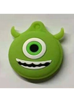 Suitable For Airtags Apple Location Tracker Hair Monocular Silicone Protective Case Airtags Anti-lost Keychain-Color:Big Eye