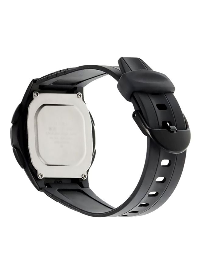CASIO Men Vintage Series Resin Digital Watch DB-36-1AVDF - 43 mm - Black - Image 4
