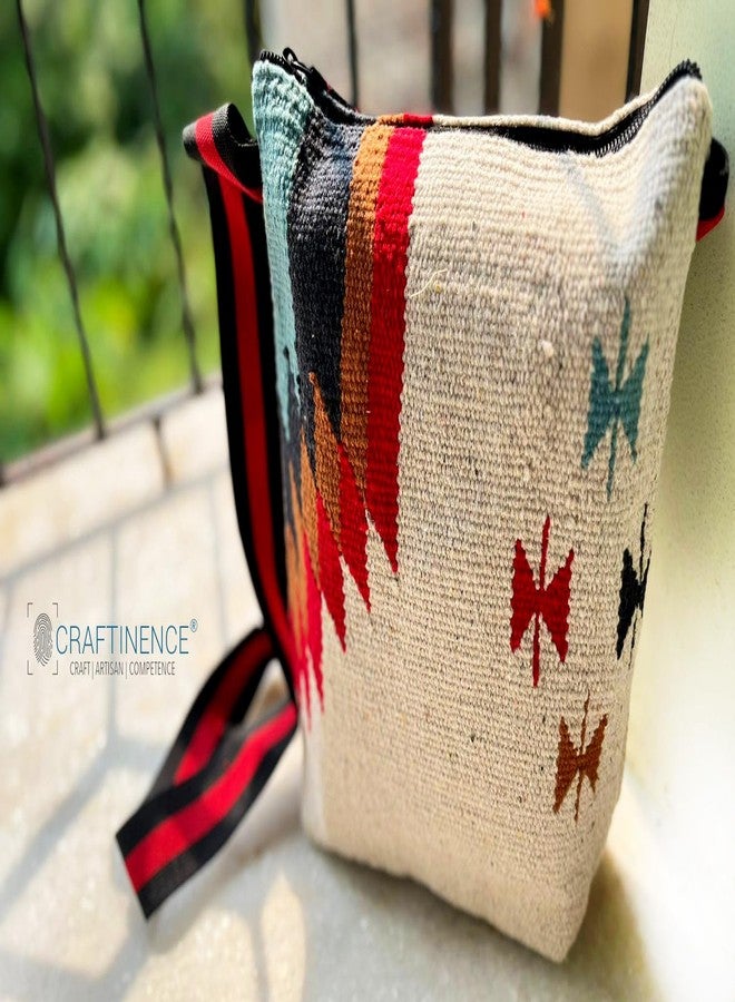 CRAFTINENCE Nomad Wanderlust sling & cross-body bags-Sunrise- Kilim Bag for women-sling bags for women cotton - Image 2