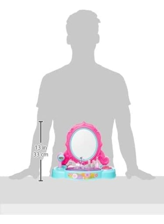 PLAYGO My Little Vanity Corner Set | 14-Piece Glamorous Vanity Play Set For Kids - Image 5