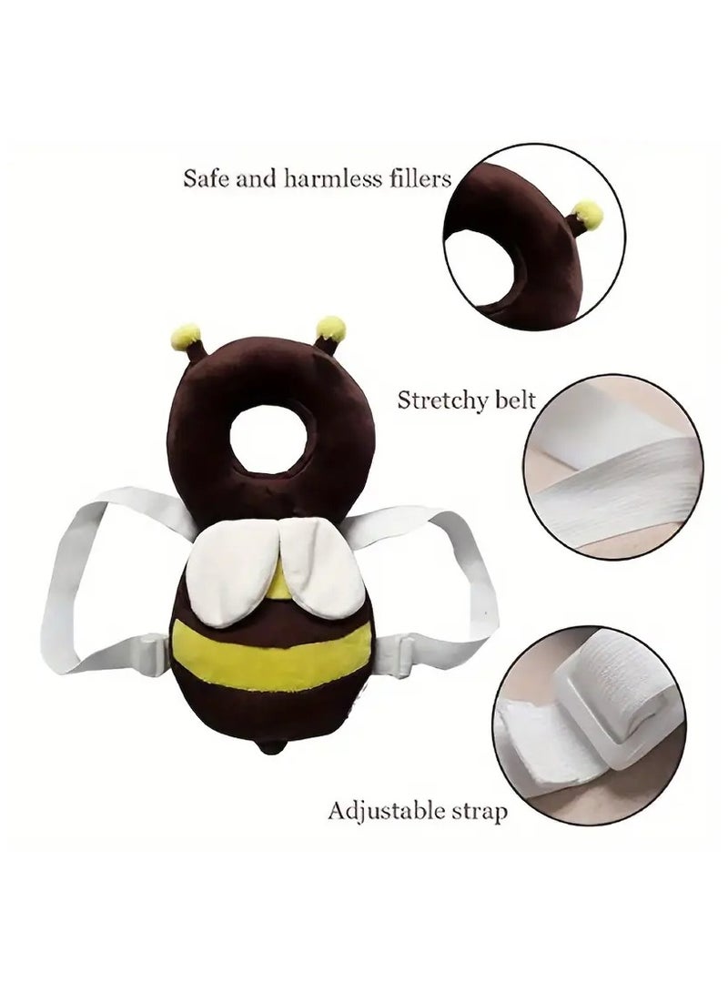 Exotic Baby Head Protector Pad For Baby Toddler Walker Anti Fall Infant Walking Head Protection Backpack Cushion Adjustable Toddlers Head Safety Pad Cushion Backpack Baby Back Protection For Crawling Walking - Image 4