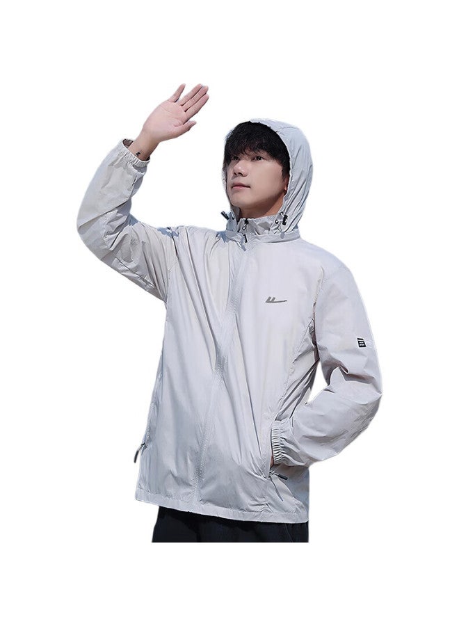 Warrior Ice Silk Sun Protection Jacket For Men, Lightweight Summer Outdoor Sports Jacket, Men'S Sun Protection Clothing, Breathable Quick-Dry Top, Men'S Wear - Image 1