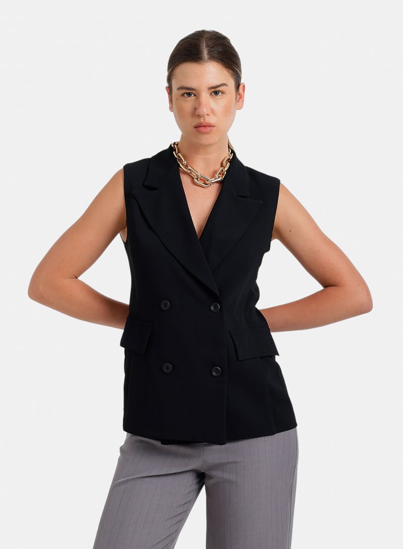 Carina Double Breasted Vest - Image 1