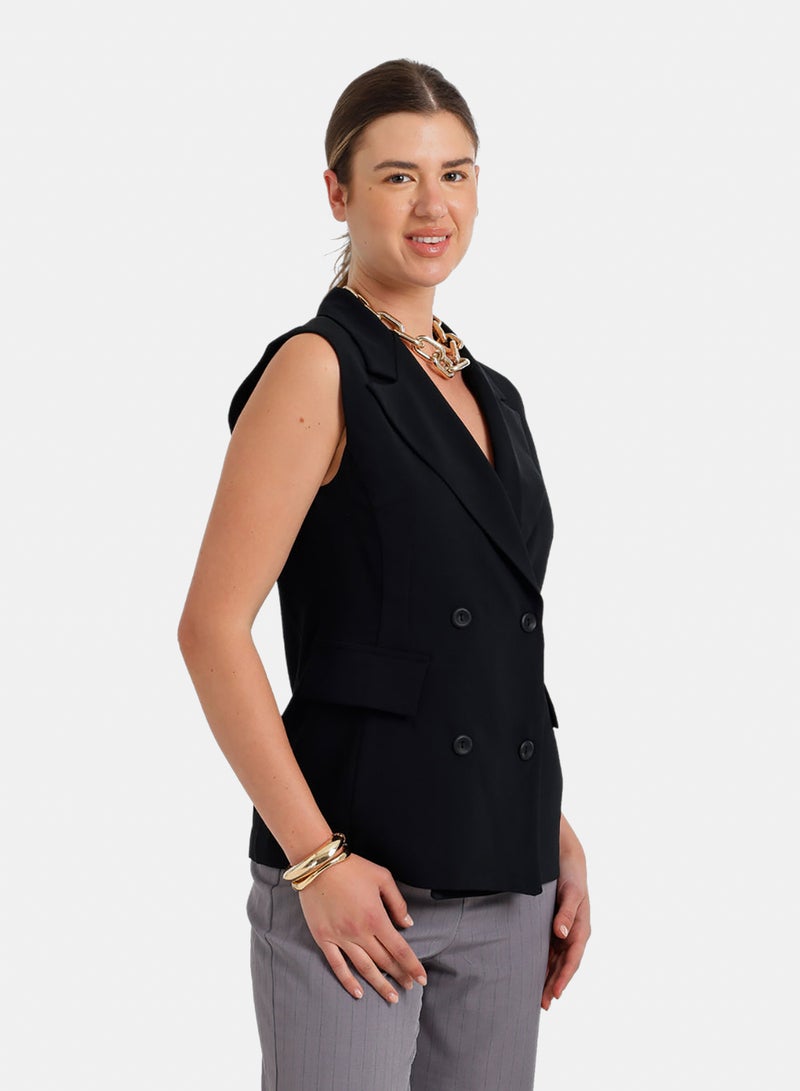 Carina Double Breasted Vest - Image 2