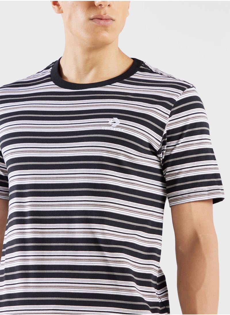 CONVERSE - Striped T-Shirt - Image 1