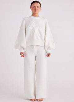 SNDYS Crew Neck Cardigan  - Image 1
