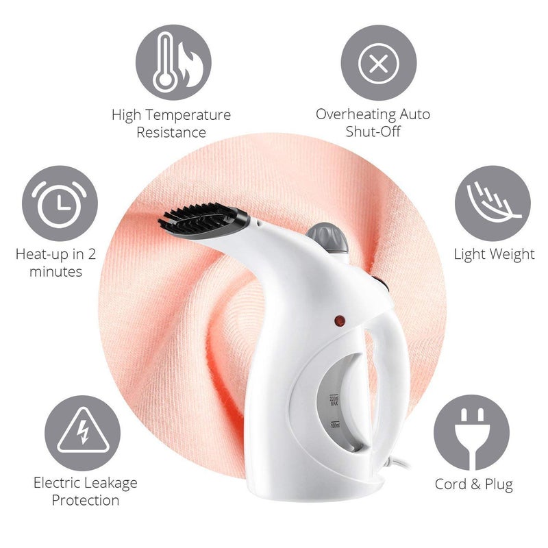MEXONIC Steamer for Facial Handheld Garment for Clothes Portable Fabric Steam Brush Facial Steamer for Nose Cold and Cough steam machine facial steamer for face steamer for cold and cough steam garment steamer fabric steamer handheld steamer face hand steamer for face and hair portable steamer for face facial steam machine for face garment and facial steamMulticolor - Image 2