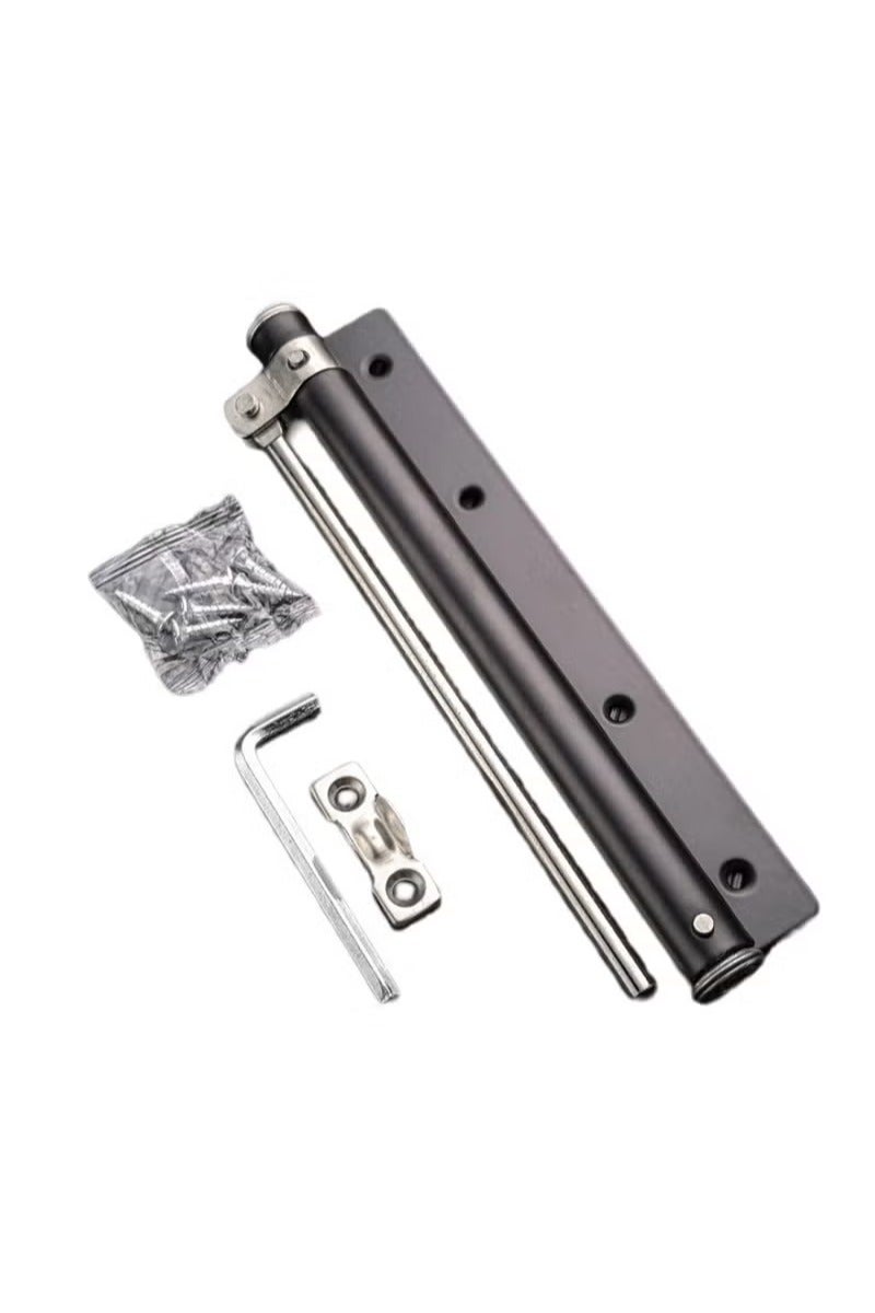 Automatic Door Closer, Safety Auto Door Closer with Adjustable Closing Speed, Smooth and Quiet Door Closer for Home Use - Image 1