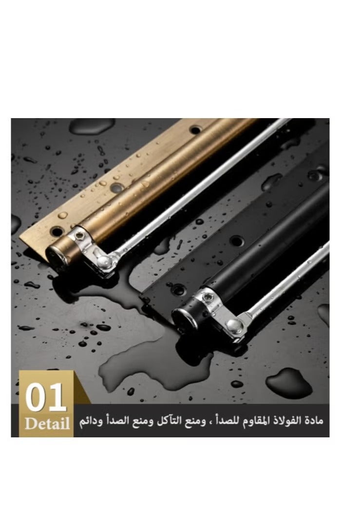 Automatic Door Closer, Safety Auto Door Closer with Adjustable Closing Speed, Smooth and Quiet Door Closer for Home Use - Image 3