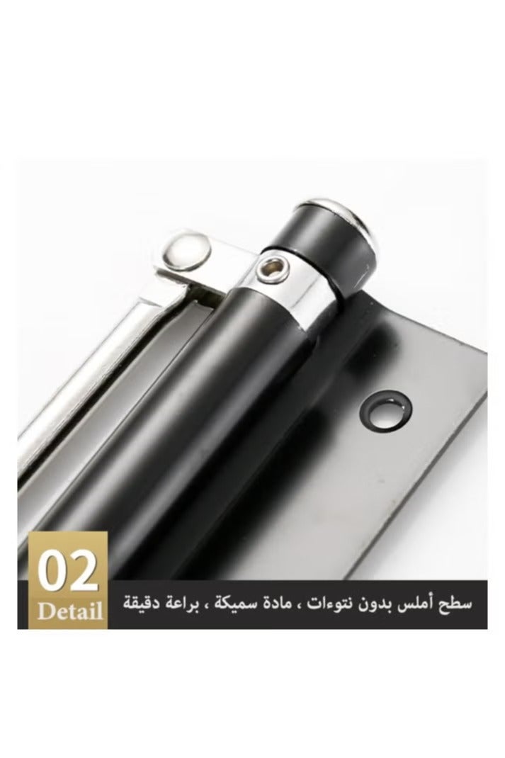 Automatic Door Closer, Safety Auto Door Closer with Adjustable Closing Speed, Smooth and Quiet Door Closer for Home Use - Image 4