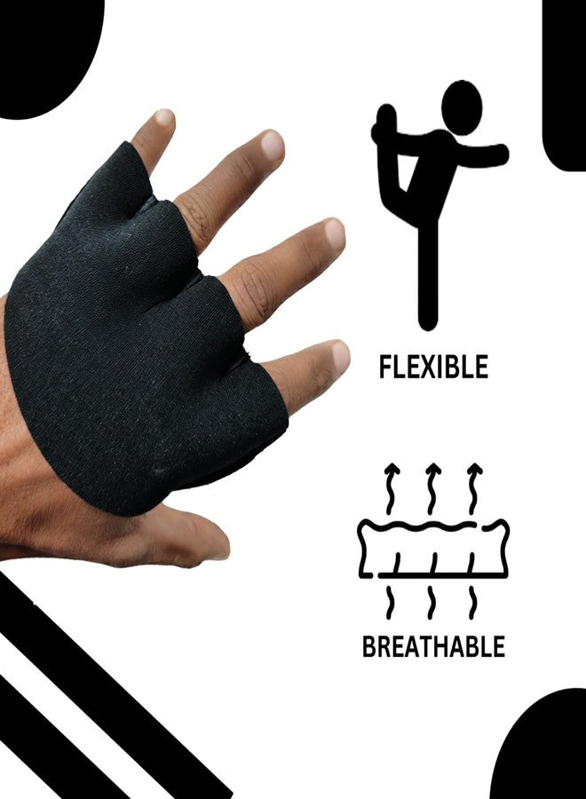 Fervor Spel Neoprene Cut Cricket Gloves Durable, Lightweight, Multi-Use for Fielding, Training, Catching, Wicket-Keeping Inners & Batting Inners - 1 Pair - Image 3