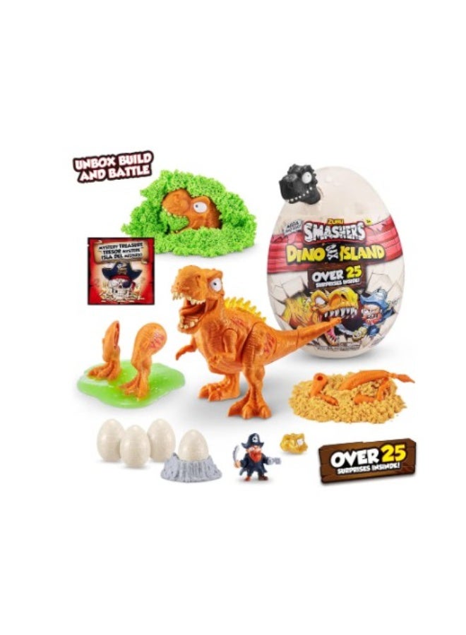SMASHERS مجموعة سماسيرز ميغا دينو كومبو 2-باك [جزيرة الديناصورات + بيضة دينو مضيئة من العصر الجوراسي] ZUR-74148 - Image 3