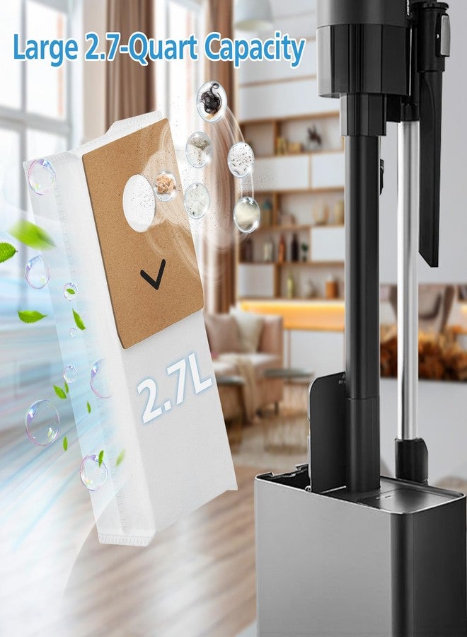 إيزينجو 18 عبوة من أكياس المكنسة الكهربائية لمكنسة يوريكا اللاسلكية NEC490BL، وأكياس الغبار ذاتية التفريغ من Stylus Elite - Image 4