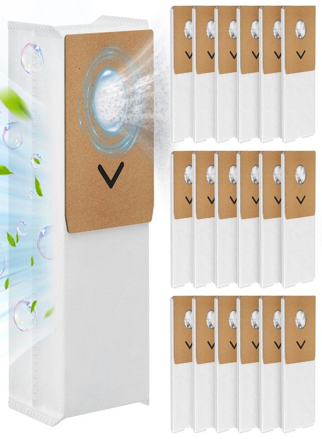 إيزينجو 18 عبوة من أكياس المكنسة الكهربائية لمكنسة يوريكا اللاسلكية NEC490BL، وأكياس الغبار ذاتية التفريغ من Stylus Elite - Image 1