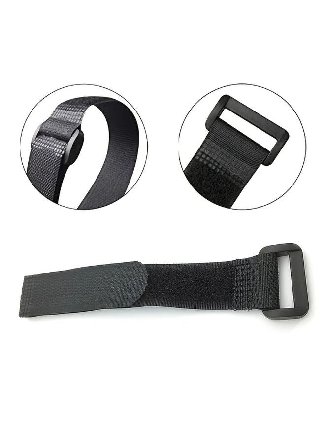 5pcs 60cm Heavy Duty Reusable Fastener Straps Adjustable Tie Down Bands With Buckle Closure - Image 3